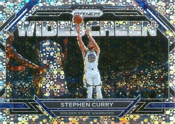 2022-23 Panini Prizm - Widescreen Prizms Fast Break #4 Stephen Curry Front