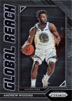 2022-23 Panini Prizm - Global Reach #5 Andrew Wiggins Front