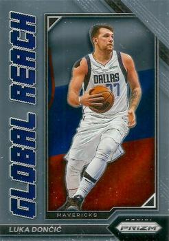 2022-23 Panini Prizm - Global Reach #10 Luka Doncic Front