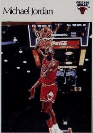 1986-87 Super Canasta Stickers (Spanish) #NNO Michael Jordan Front