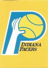 1986-87 Super Canasta Stickers (Spanish) #NNO Indiana Pacers Front