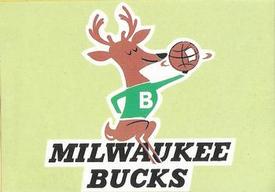 1986-87 Super Canasta Stickers (Spanish) #NNO Milwaukee Bucks Front