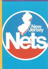 1986-87 Super Canasta Stickers (Spanish) #NNO New Jersey Nets Front