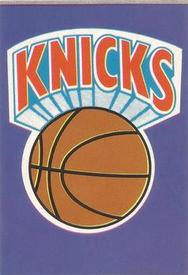 1986-87 Super Canasta Stickers (Spanish) #NNO New York Knicks Front