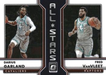 2022-23 Donruss Optic - All-Stars #10 Darius Garland / Fred VanVleet Front