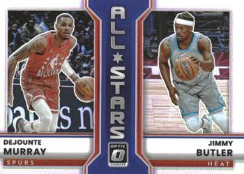 2022-23 Donruss Optic - All-Stars Holo #8 Dejounte Murray / Jimmy Butler Front
