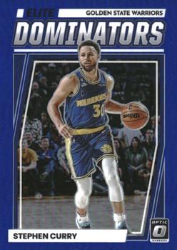 2022-23 Donruss Optic - Elite Dominators Blue #7 Stephen Curry Front