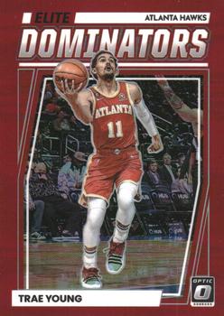2022-23 Donruss Optic - Elite Dominators Red #17 Trae Young Front
