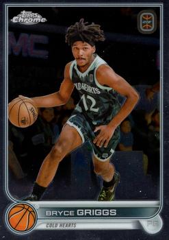 2022-23 Topps Chrome Overtime Elite #62 Bryce Griggs Front