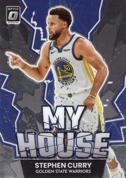 2022-23 Donruss Optic - My House #10 Stephen Curry Front