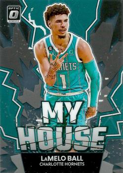 2022-23 Donruss Optic - My House #16 LaMelo Ball Front