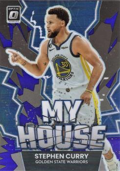 2022-23 Donruss Optic - My House Purple #10 Stephen Curry Front