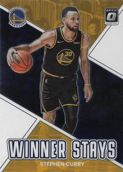 2022-23 Donruss Optic - Winner Stays #18 Stephen Curry Front