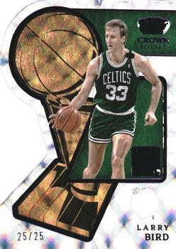 2022-23 Panini Crown Royale - Hand Crafted Purple #2 Larry Bird Front