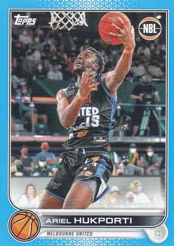 2022-23 Topps NBL - Blue #41 Ariel Hukporti Front