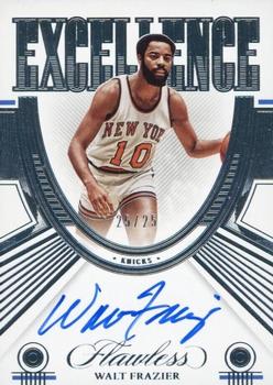 2021-22 Panini Flawless - Excellence Signatures #EXC-WFR Walt Frazier Front