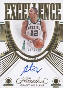 2021-22 Panini Flawless - Excellence Signatures Gold #EXC-GWL Grant Williams Front