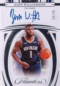 2021-22 Panini Flawless - Flawless Autographs #FA-ZWL Zion Williamson Front
