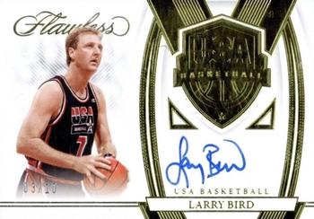 2021-22 Panini Flawless - USA Basketball Gold #USA-LBC Larry Bird Front