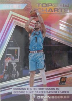 2022-23 Panini Recon - Top of the Charts #13 Devin Booker Front