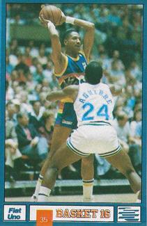 1988 Basket 16 Las Estrellas de la NBA #35 Alex English Front