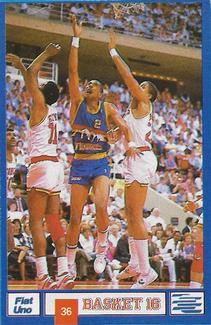 1988 Basket 16 Las Estrellas de la NBA #36 Alex English Front
