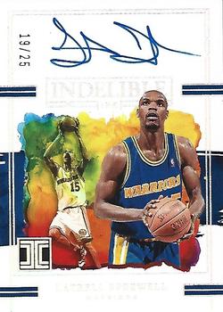2022-23 Panini Impeccable - Indelible Ink Holo Gold #IDI-LSW Latrell Sprewell Front