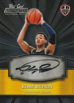 2021-22 Wild Card Alumination - Autographs Retail Silver #ABC-A Kobe Bufkin Front