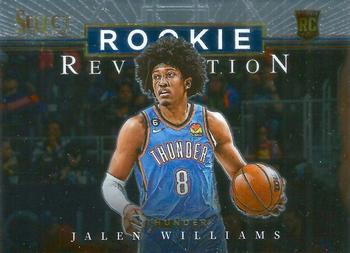 2022-23 Panini Select - Rookie Revolution #29 Jalen Williams Front
