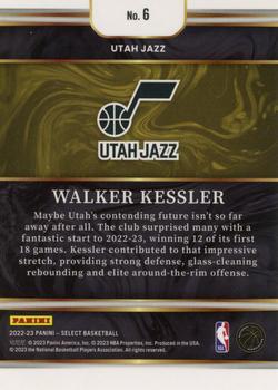 2022-23 Panini Select - Select Future #6 Walker Kessler Back