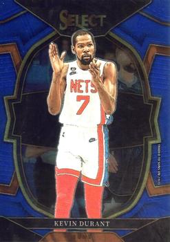 2022-23 Panini Select - Blue (Retail Base) #37 Kevin Durant Front