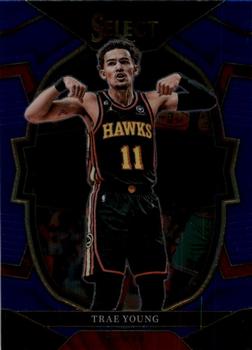 2022-23 Panini Select - Blue (Retail Base) #66 Trae Young Front