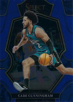 2022-23 Panini Select - Blue (Retail Base) #118 Cade Cunningham Front