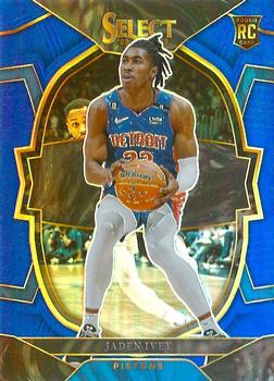 2022-23 Panini Select - Blue Prizms #87 Jaden Ivey Front