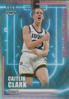 2022-23 Bowman University Best - Neon Neophytes #NN-3 Caitlin Clark Front