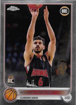 2022-23 Topps Chrome NBL #34 William Hickey Front