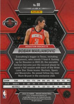 2022-23 Panini Mosaic #88 Boban Marjanovic Back