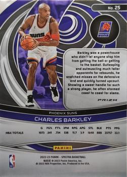 2022-23 Panini Spectra #25 Charles Barkley Back