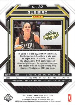 2023 Panini Prizm WNBA #32 Sue Bird Back