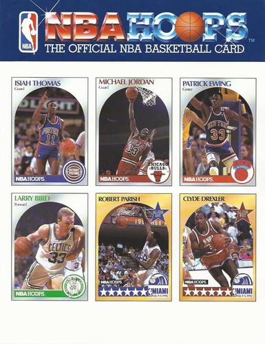 1990-91 Hoops #356 Larry Bird Celtics TC Basketball Card