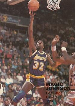 1989-90 Wastach Basketball Superstars #2 Magic Johnson Front
