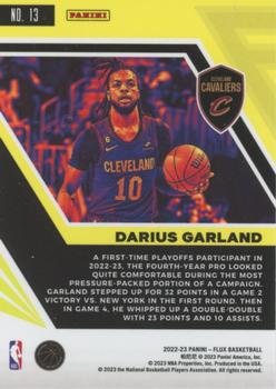 2022-23 Panini Flux #13 Darius Garland Back