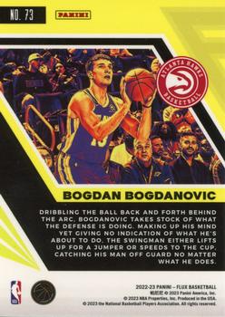 2022-23 Panini Flux #73 Bogdan Bogdanovic Back
