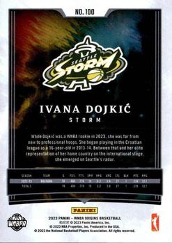 2023 Panini Origins WNBA #100 Ivana Dojkic Back