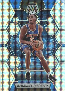 2022-23 Panini Mosaic - Silver #63 Immanuel Quickley Front
