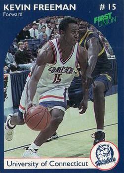 1997-98 Connecticut Huskies #NNO Kevin Freeman Front