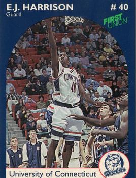 1997-98 Connecticut Huskies #NNO E.J. Harrison Front