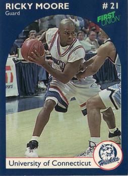 1997-98 Connecticut Huskies #NNO Ricky Moore Front