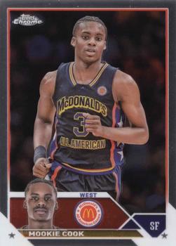2023 Topps Chrome McDonald's All American #15 Mookie Cook Front
