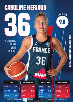 2023 Slam Deck Team France #NNO Caroline Hériaud Front